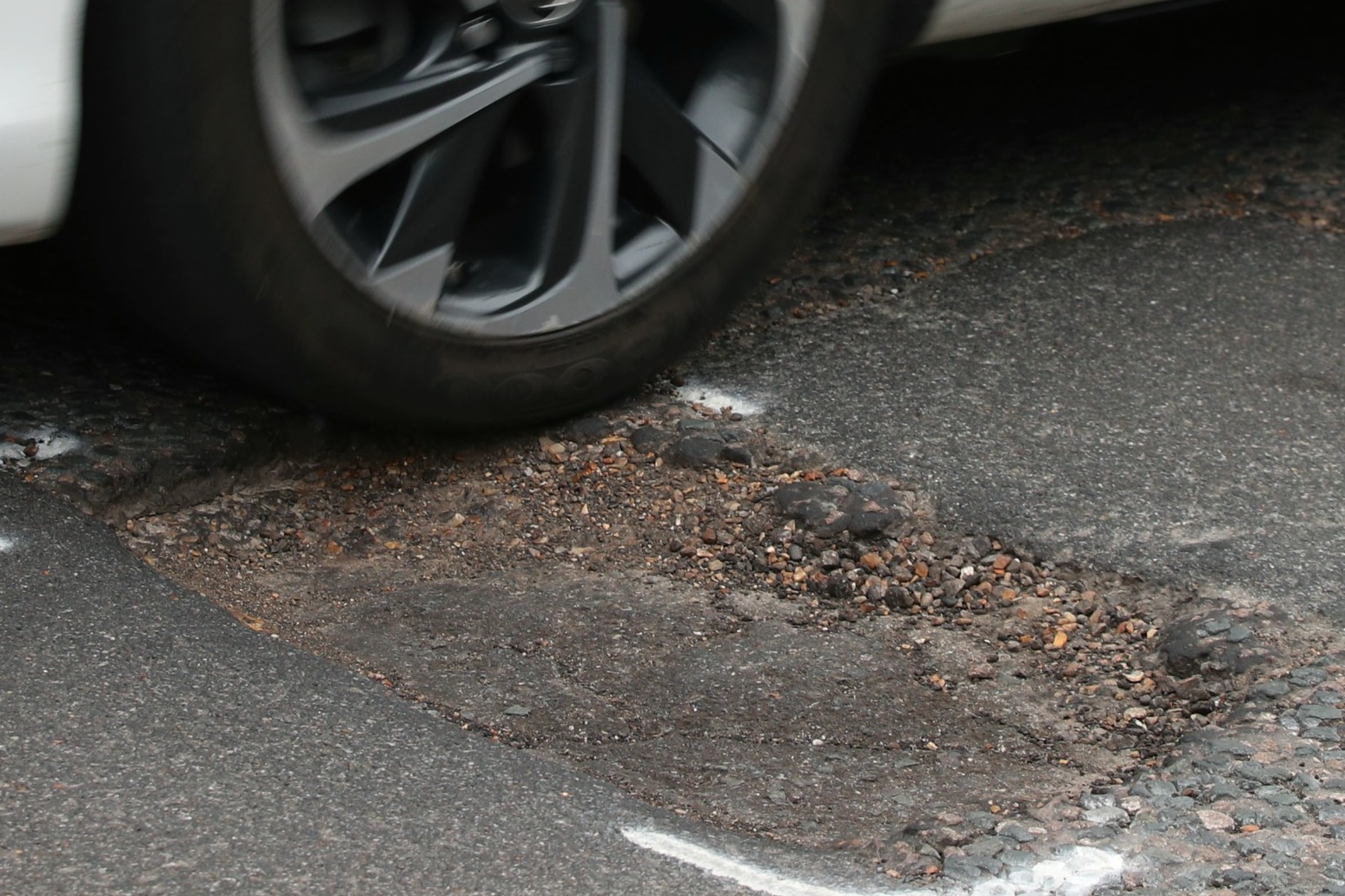 Councils say pothole funding is 31 times below budget per mile for major roads 